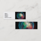 Carte De Visite Mini Nouvelle Planète (Devant / Derrière)