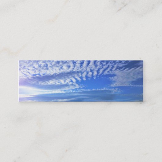 Carte De Visite Mini Nuages cool (Devant)