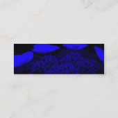 Carte De Visite Mini Nuit bleue (Dos)