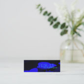 Carte De Visite Mini Nuit bleue (Debout devant)