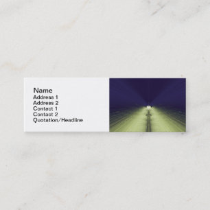 Carte De Visite Mini Nuit bleue