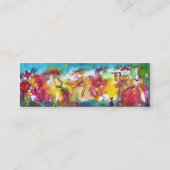 Carte De Visite Mini NUIT DU CARNAVAL / Mascarade vénitienne,, Musique  (Dos)