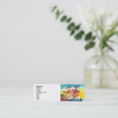 Carte De Visite Mini NUIT DU CARNAVAL / Mascarade vénitienne,, Musique  (Debout devant)