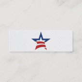 Carte De Visite Mini Obama - maigre (Dos)