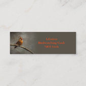 Carte De Visite Mini Objectif Birdwatcher (Dos)