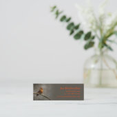 Carte De Visite Mini Objectif Birdwatcher (Debout devant)