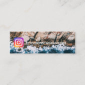 Carte De Visite Mini Océan et plage (Devant)