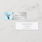 Carte De Visite Mini Oiseau de mer Mignonne animal (Devant / Derrière)