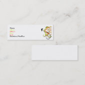 Carte De Visite Mini oiseau libre (Devant / Derrière)