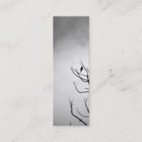 Oiseau sur le signet de branches