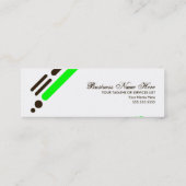 Carte De Visite Mini oiseaux de mod (Dos)