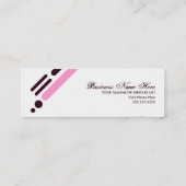 Carte De Visite Mini oiseaux de mod (Dos)