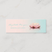 Carte De Visite Mini Ombre Lotus (Devant)