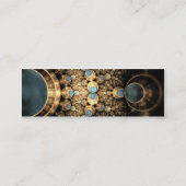 Carte De Visite Mini Or et gemmes (Dos)