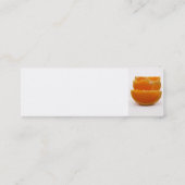 Carte De Visite Mini Orange (Dos)