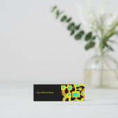 Carte De Visite Mini Ordinateur Alien (Debout devant)