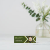 Carte de visite mini Organic Earth Art (Debout devant)