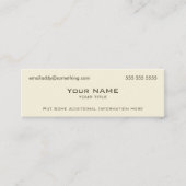 Carte De Visite Mini Os moderne (Devant)