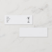 Carte De Visite Mini Oscillation de golf - maigre (Devant / Derrière)