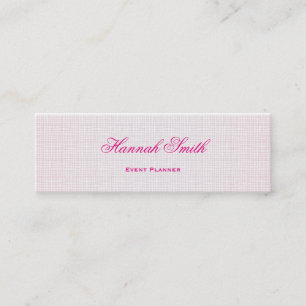 Carte De Visite Mini Paillettes luxe moderne élégant professionnel