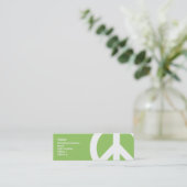 Carte De Visite Mini Paix (Debout devant)