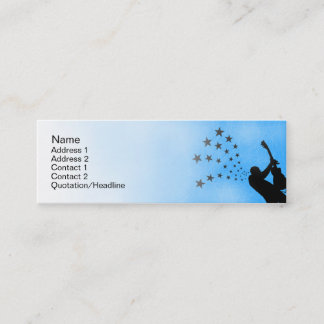 Carte De Visite Mini Paix - maigre