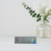 Carte De Visite Mini Paon (Debout devant)