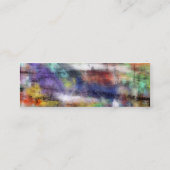 Carte De Visite Mini Papillon affligé (Dos)