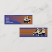 Carte De Visite Mini Patins - maigres (Devant / Derrière)