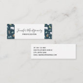 Carte De Visite Mini Patterns de Cute Christma (Devant / Derrière)