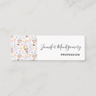 Carte De Visite Mini Patters de Whimsical Watercolor