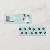 Carte De Visite Mini Pattes - maigres (Devant / Derrière)