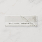 Carte De Visite Mini Paumes tropicales (maigres/signet) (Dos)