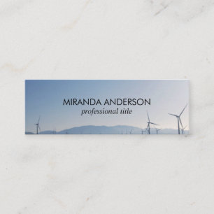 Carte De Visite Mini Pays des moulins à vent