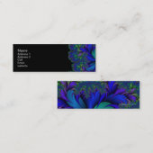 Carte De Visite Mini Peacock Ore 2 (Devant / Derrière)