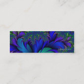 Carte De Visite Mini Peacock Ore 2 (Dos)