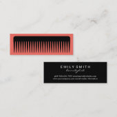 Carte De Visite Mini Peigne de prise des yeux (Devant / Derrière)