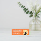 Carte De Visite Mini peintre (Debout devant)