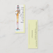 Carte De Visite Mini Perle le signet (Devant / Derrière)