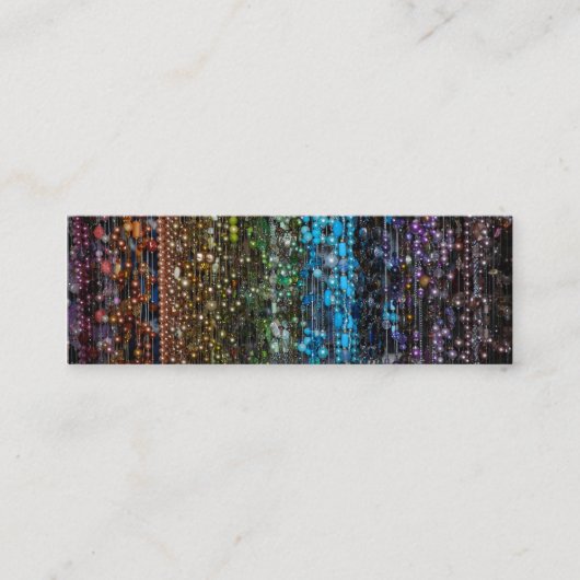 Carte De Visite Mini Perles abondantes (Devant)