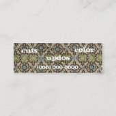 Carte De Visite Mini petit 1 (Dos)