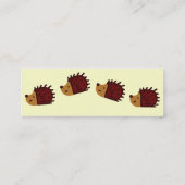 Carte De Visite Mini Petit hérisson ! (Dos)
