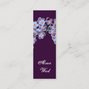 Carte De Visite Mini Petites fleurs