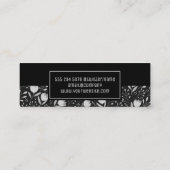 Carte De Visite Mini Petites Fleurs mignonnes (Dos)