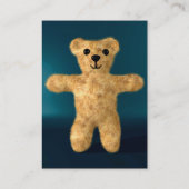 Carte De Visite Mini photo de Teddy Bear (Dos)