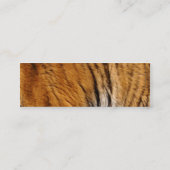 Carte De Visite Mini Photo Tiger Stripes Big Cat Wildlife (Dos)