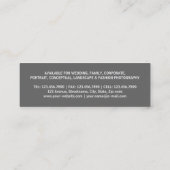 Carte De Visite Mini Photographe (Dos)