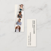 Carte De Visite Mini Photographe 📷 Booth (Devant / Derrière)