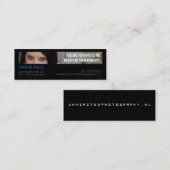 Carte De Visite Mini Photographie imméritée (Devant / Derrière)