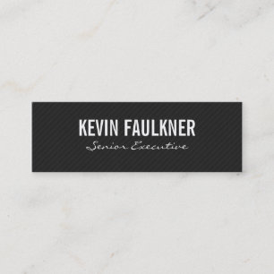 Carte De Visite Mini Pinstripe